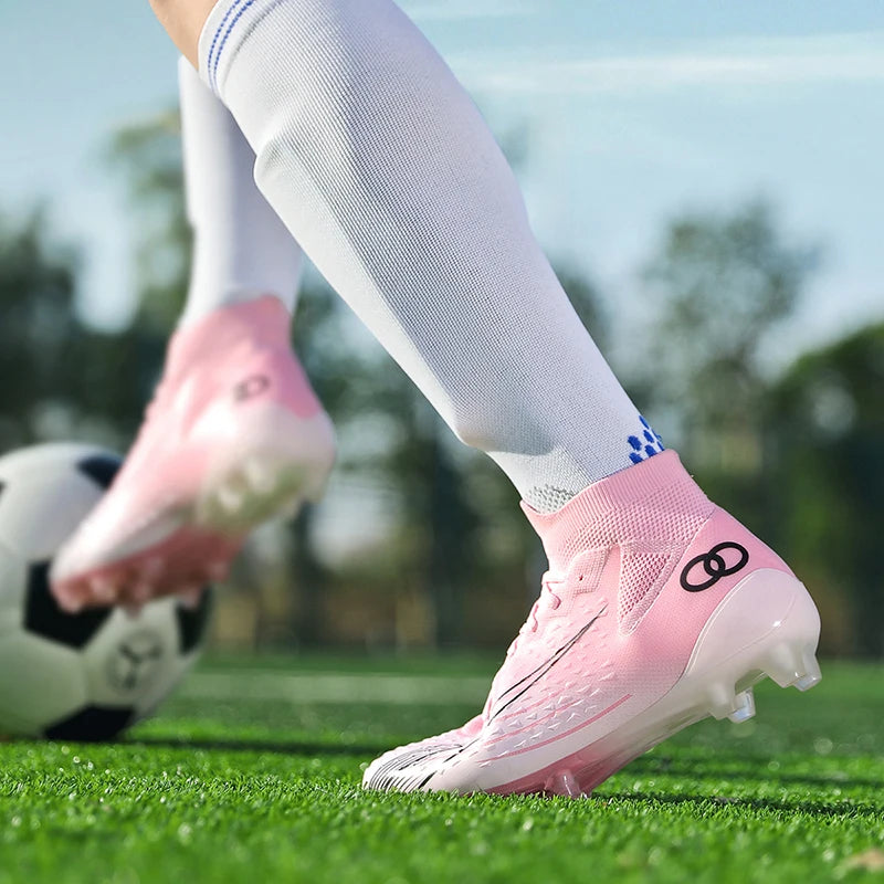 High Quality Fashion Men's Football Sneakers Big Size 46 Professional Soccer Cleats Men Breathable Futsal Boots Man botas futbol