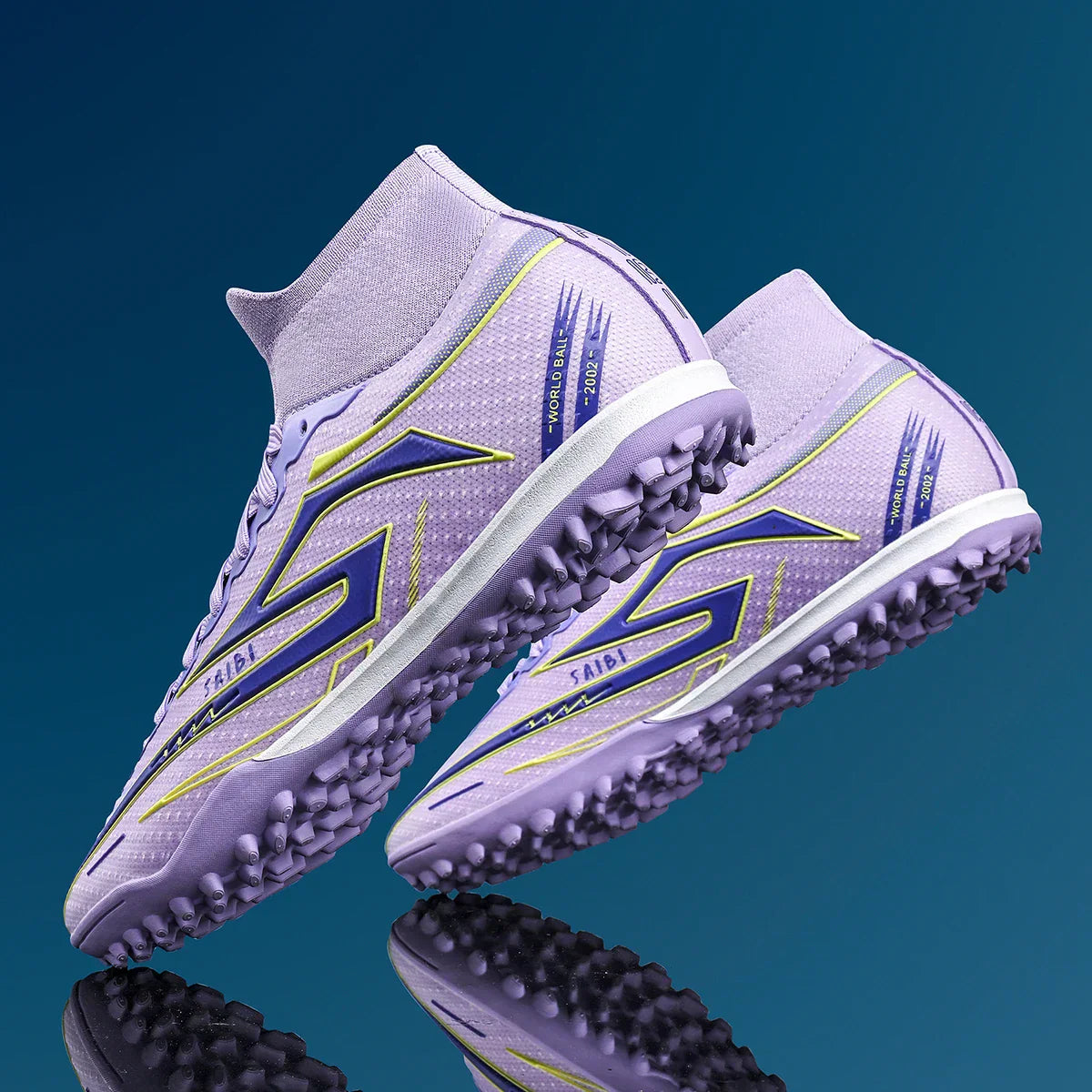 Breathable TF Turf Soccer cleats PU Fabric Composite Upper Rubber Anti-slip Sole Cost-effective Men Women Kids Footwear