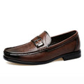 High Quality Men's Genuine Leather Loafers Handmade Casual Shoes Moccasins Slip on Walking Flats Versatile Male Business Shoes