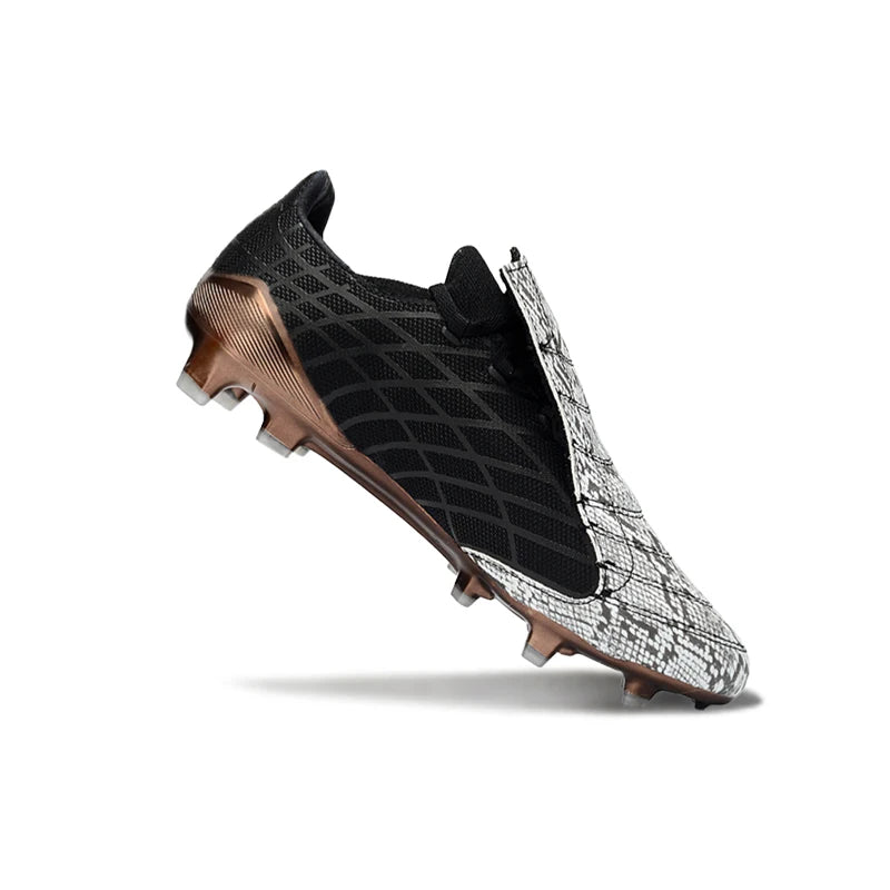 Pink High Quality Mens Soccer Shoes F50Pro Outdoor FG Football Shoes Boys Training Football Sneakers (Chuteira Campo) 39-45