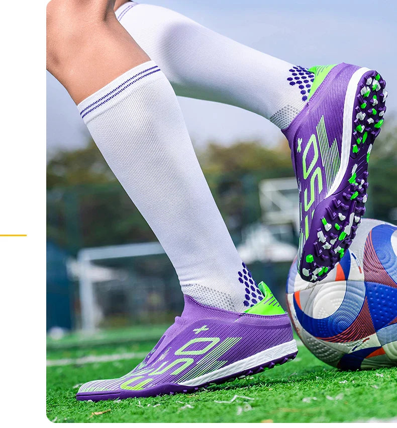 New Men's Soccer Shoes Grass Ultralight Sport Comfortable Indoor Cleats Non Slip Fg Turf Futsal Adult Non-Slip Football Boots