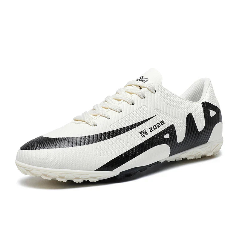 High Quality New Mens Soccer Shoes Society Ultralight Turf Soccer Cleats Kids Sneakers Training Football Boots Chuteira Campo