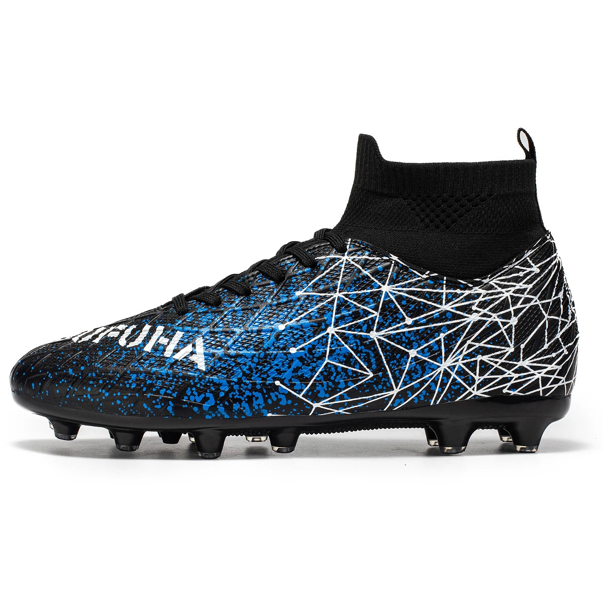 AG FG Professional football shoes Lightweight PU Composite Fabric TPU Wearproof Sole Non-slip Unisex Outdoor Sports Footwear