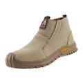 Indestructible Men Steel Toe Work Boots Autumn New Waterproof Wear-resistant Safety Shoes Men High Top Ankle Boots Hombre 36-46