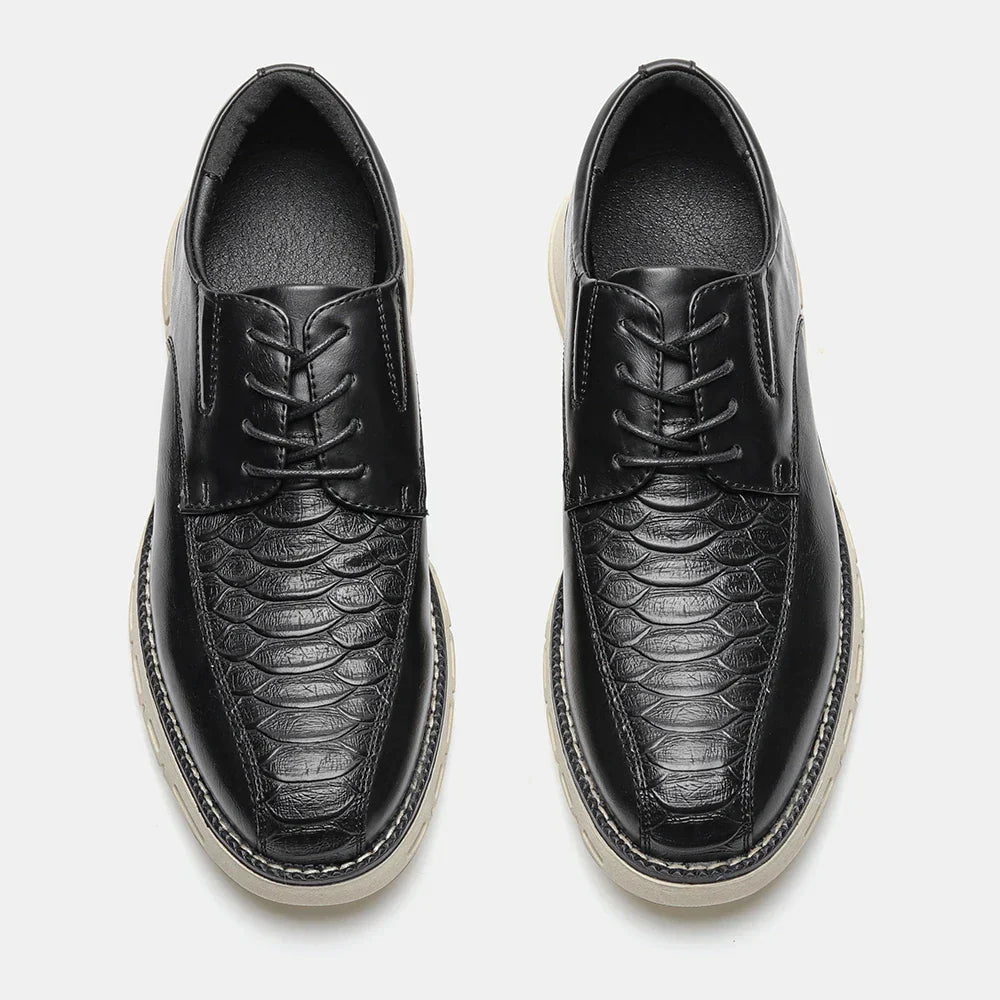 Fashion Brogue Men's Shoes Comfortable 2025 Brand Casual Shoes Men