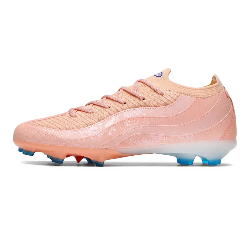 AG Long Spike Football Cleats Premium Match Grade Lightweight Wear Resistant Breathable Outdoor Professional Soccer Footwear
