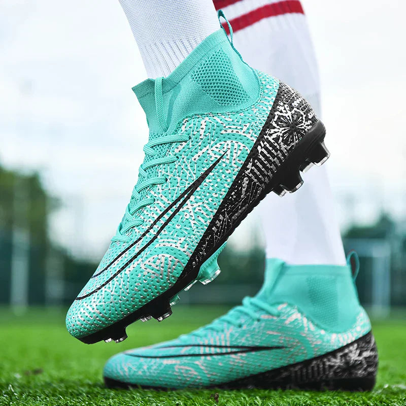 New Men Women Professional Soccer Shoes Unisex Futsal High-quality Football Boots Ultralight Hot Sale Cleats TF/FG Sneakers