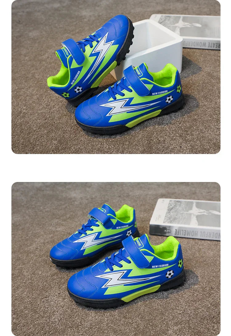 New Fashion football Shoes For Boy Casual  Walking Flat Student Foot Boots Sports Scoccer Shoes For Kids