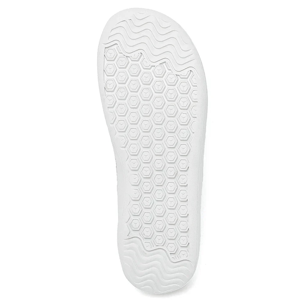 Barefoot Shoes Mens Womens | Zero Drop | Wide Toe | Minimalist Cowhide Leather Lace Up Fashion Sneakers