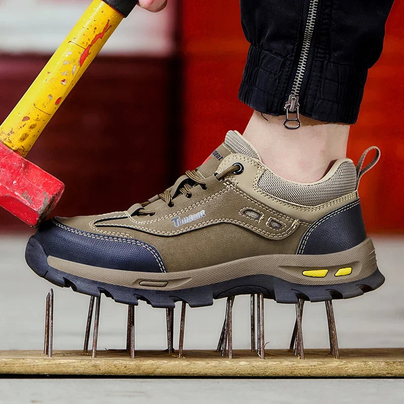Work Safety Shoes Men Safety Boots Anti-smash Anti-puncture Work Shoes Sneakers Shoes Male Work Boot Indestructible 10kv