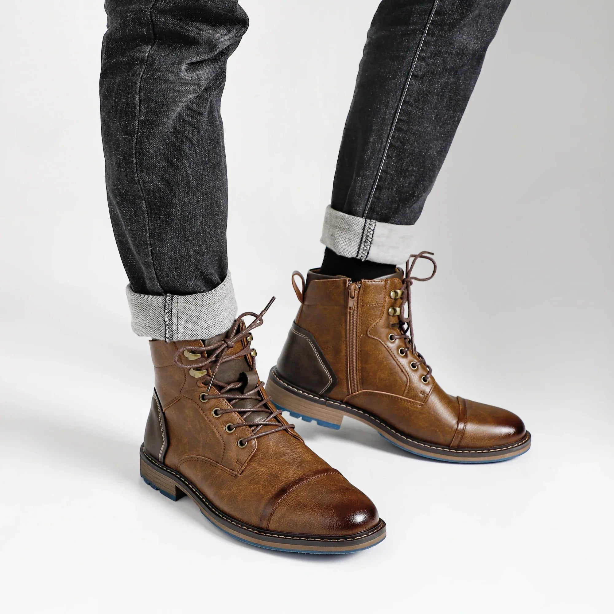 Size 8~13 Ankle Boots For Men Classical Men Boots Fashion Comfortable
