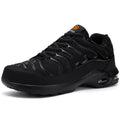 Men's Safety Shoes Air Cushion Steel Toe Work Sneakers Breatherable Anti-smash Anti-puncture Work Shoes