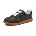 Women's Sneakers 2026 New Genuine Leather Ladies Moral Training Shoes Casual Spring Flat Shoes Women