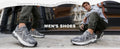 New Men Running Shoes Outdoor Casual Lightweight Breathable Sneakers Male Cushioning Non-Slip Vintage Sports Shoes