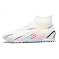 Adult TF football shoes Quick Dry PU Breathable Fabric Anti-abrasion Rubber Sole Light Fit For Mid-level Turf Football Enthusias