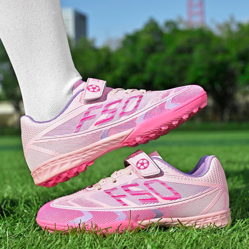New Kid Match Boys Football Boots Professional Non-Slip Sneakers Match Soccer Shoes Sports Shoes Outdoor Comfortable Unisex