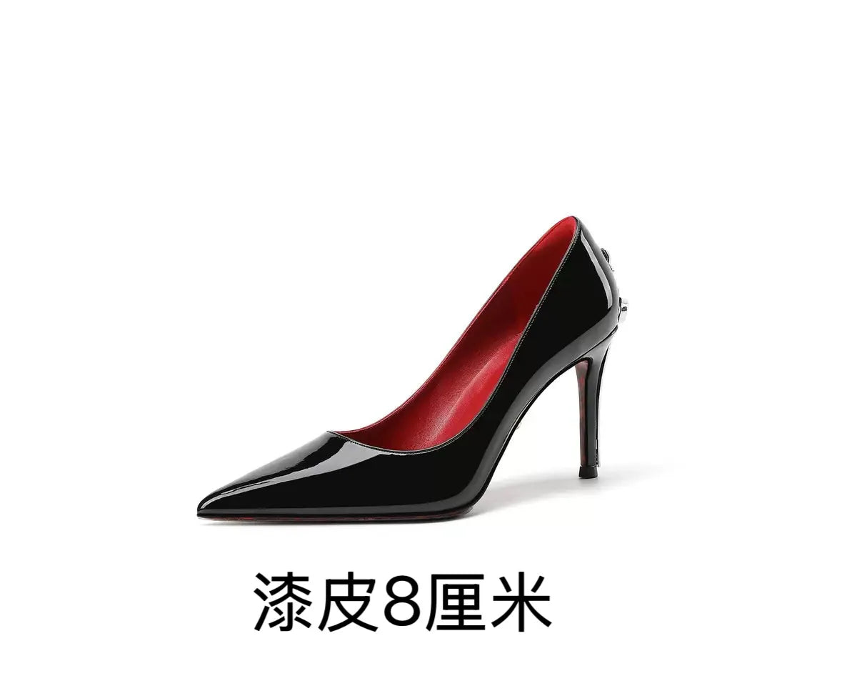 Designer Women Shoes Luxury Scepter Golden Sword High Heels 2026 Fashion Queen Pointed Head Stiletto High Heels Zapatos De Mujer