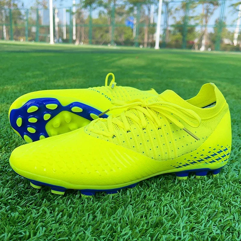 Men Soccer Shoes Outdoor Grass Cleats Sneakers Soccer Shoes FG Unisex Original Match Sport Training Professional Comfortable
