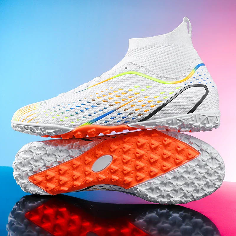New Men Soccer Shoes Hot Sale High-quality Futsal Football Boots Unisex Cleats Ultralight Women Professional TF/FG Sneakers