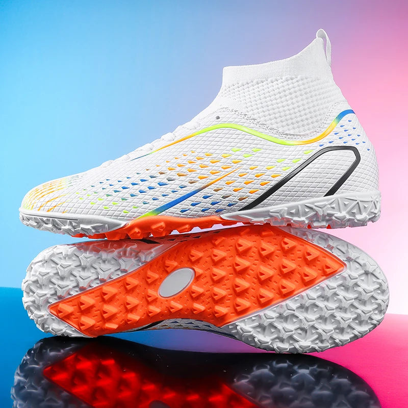 New Men Soccer Shoes Unisex Futsal Cleats Football Boots Professional Ultralight Women Hot Sale High-quality TF/FG Sneakers