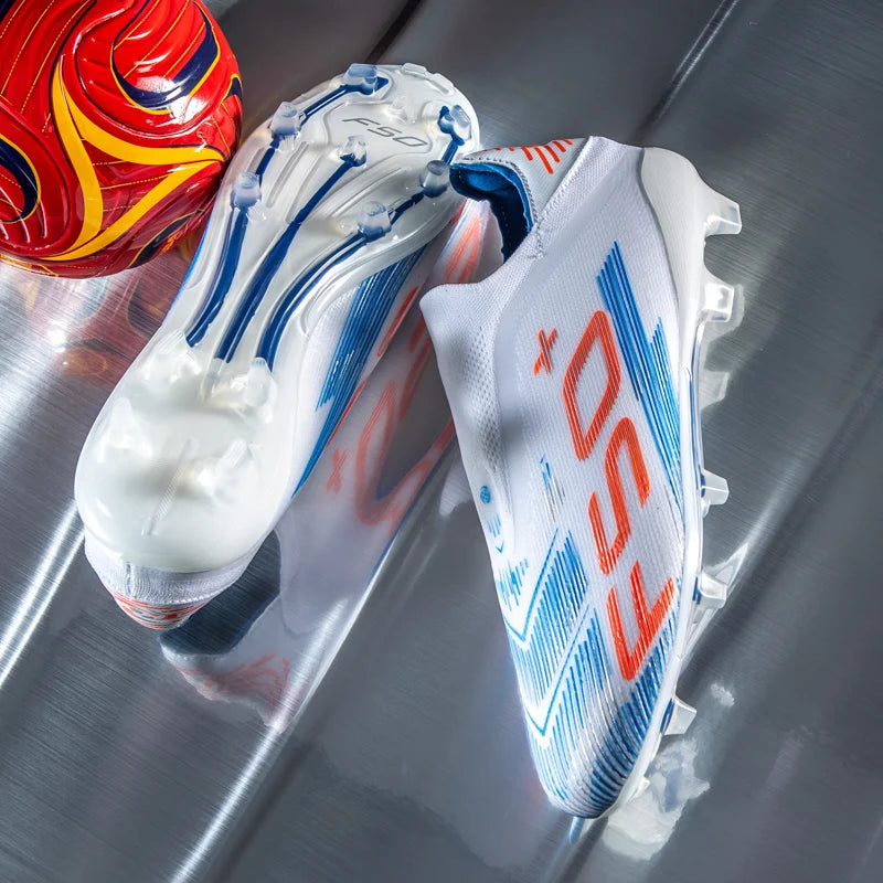 New Men's Football Boots Comfortable Adult Futsal Ultralight Turf Soccer Shoes Grass Sport Indoor Non-Slip Cleats Professional