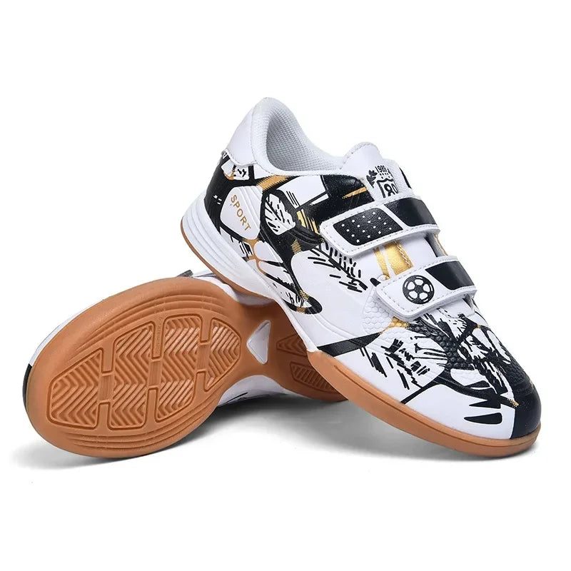 New Kids Indoor Football Boots Non Slip Professional Soccer Shoes Original Football Field Boots Children Futsal Sneaker Match