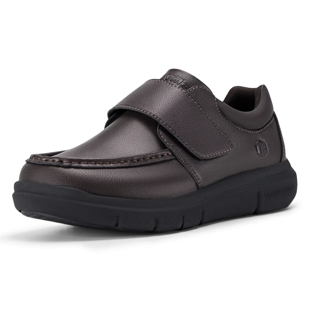 Wide Fit Men's Leather Shoes Diabetic Walking Shoes Oxford Shoes Formal Business Shoe Comfortable All Day Wear