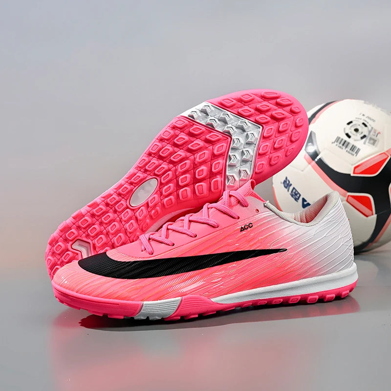 Professional Mens Football Boots Training Soccer Cleats Boys Football Shoes Unisex Sneaker Wholesale Outdoor Soccer Shoes
