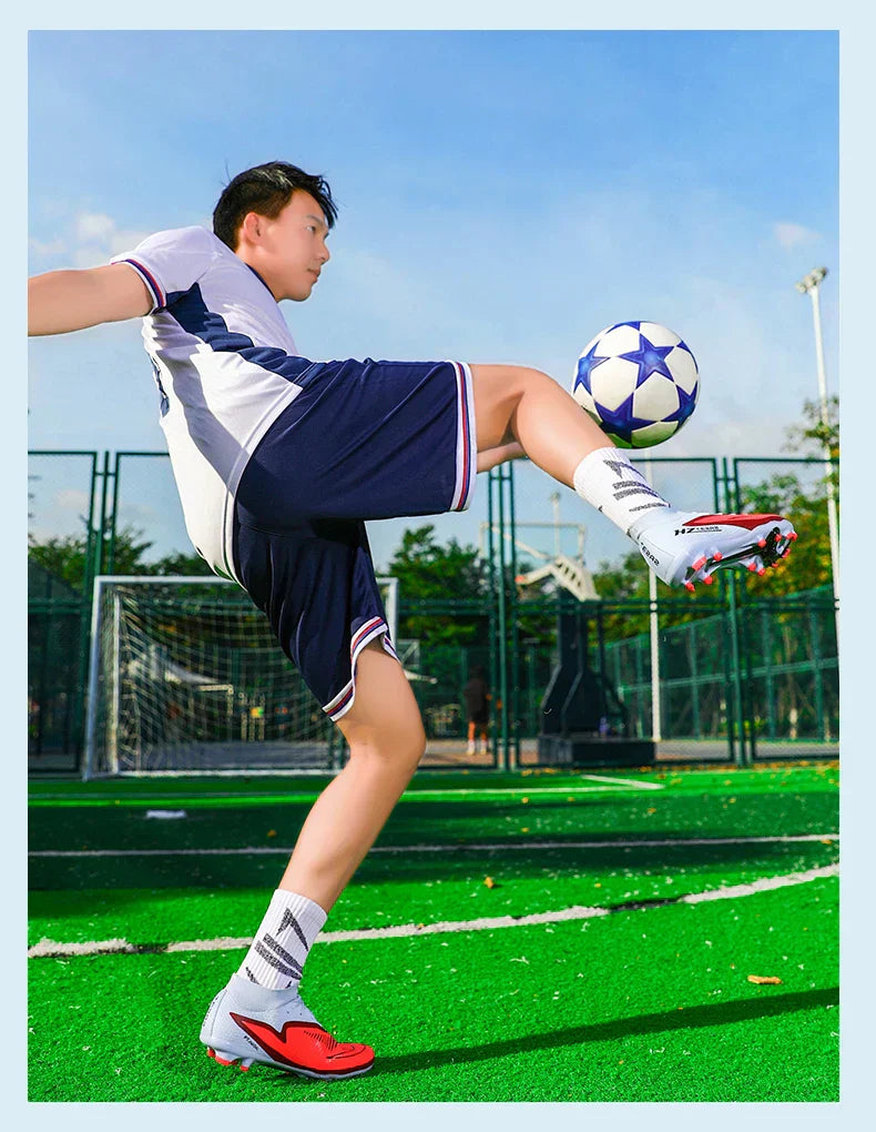 Men Football Boots New Society Indoor Cleats Professional Tenis Resistant Breathable Match Training Male Football Shoes Sneakers