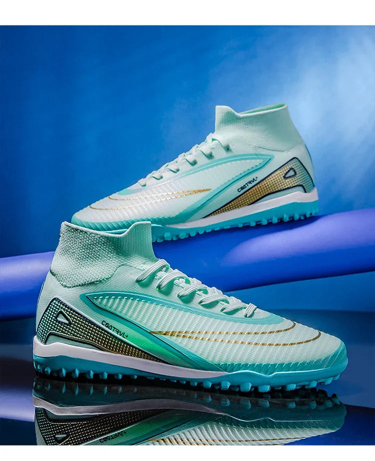 New Men Soccer Shoes Cleats Football Boots Professional Women Unisex Ultralight Match Grass Futsal High-quality TF/FG Sneakers