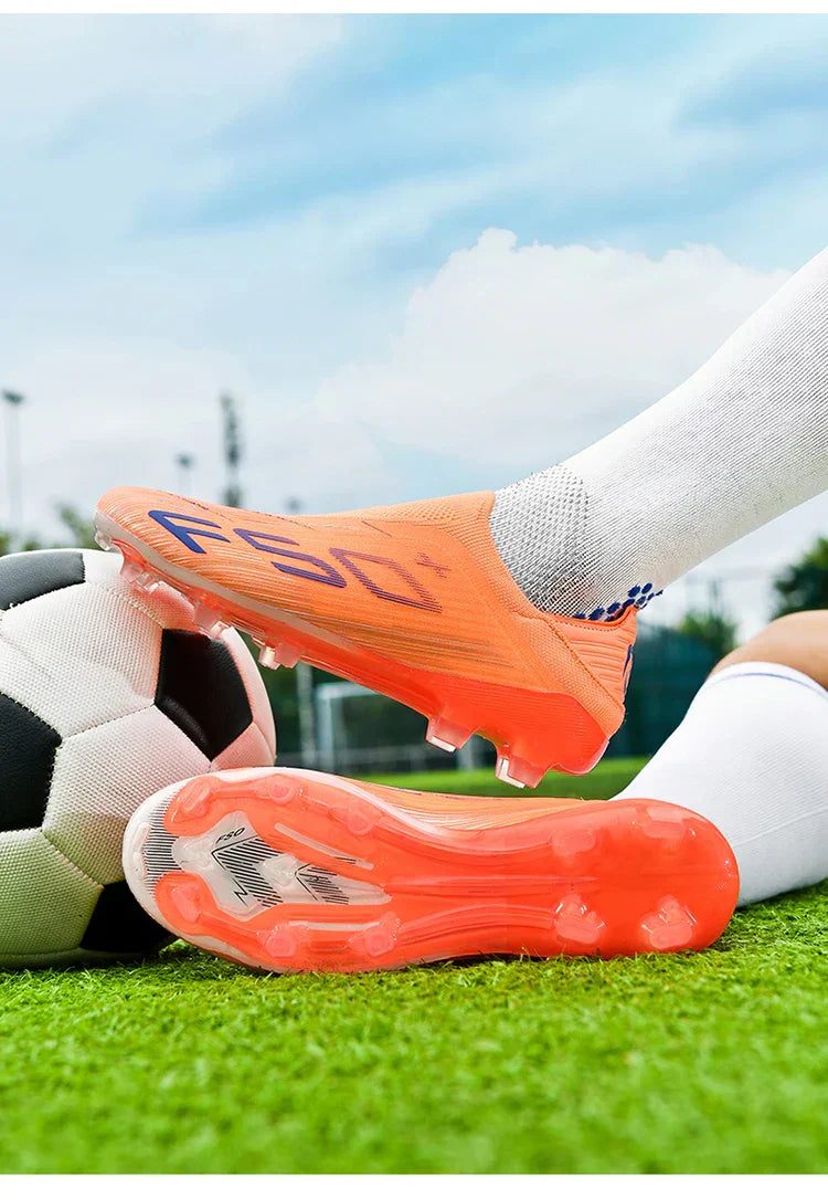 New Men Soccer Shoes Cleats Grass Futsal Comfortable Turf Football Boots Sports Ultralight FG/TF Non Slip Indoor Adult Sneakers