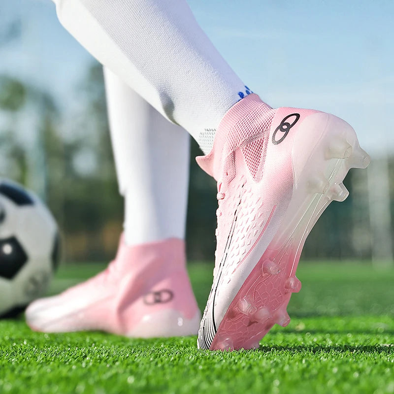 High Quality Fashion Men's Football Sneakers Big Size 46 Professional Soccer Cleats Men Breathable Futsal Boots Man botas futbol