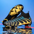 Men Match Football Boots Sport Training Long Spikes FG/TF Boys Cleats Outdoor Soccer Shoes Non Slip Indoor Futsal Comfortable