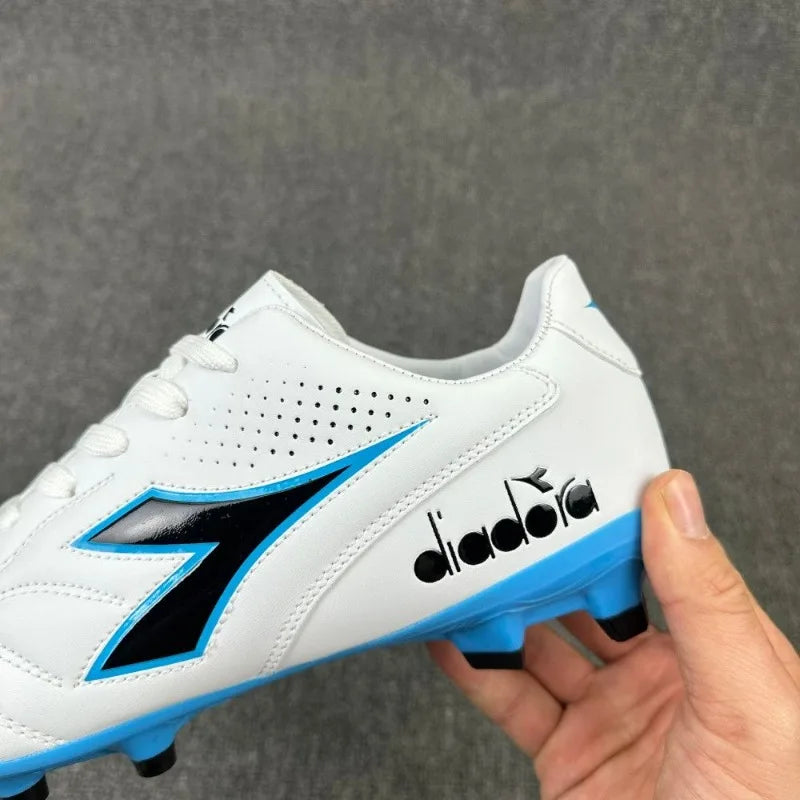Classic Brand Football Shoes For Men Black White Soccer Shoes Mens Designer Leather Sport Shoes Man Anti Slip Football Shoe