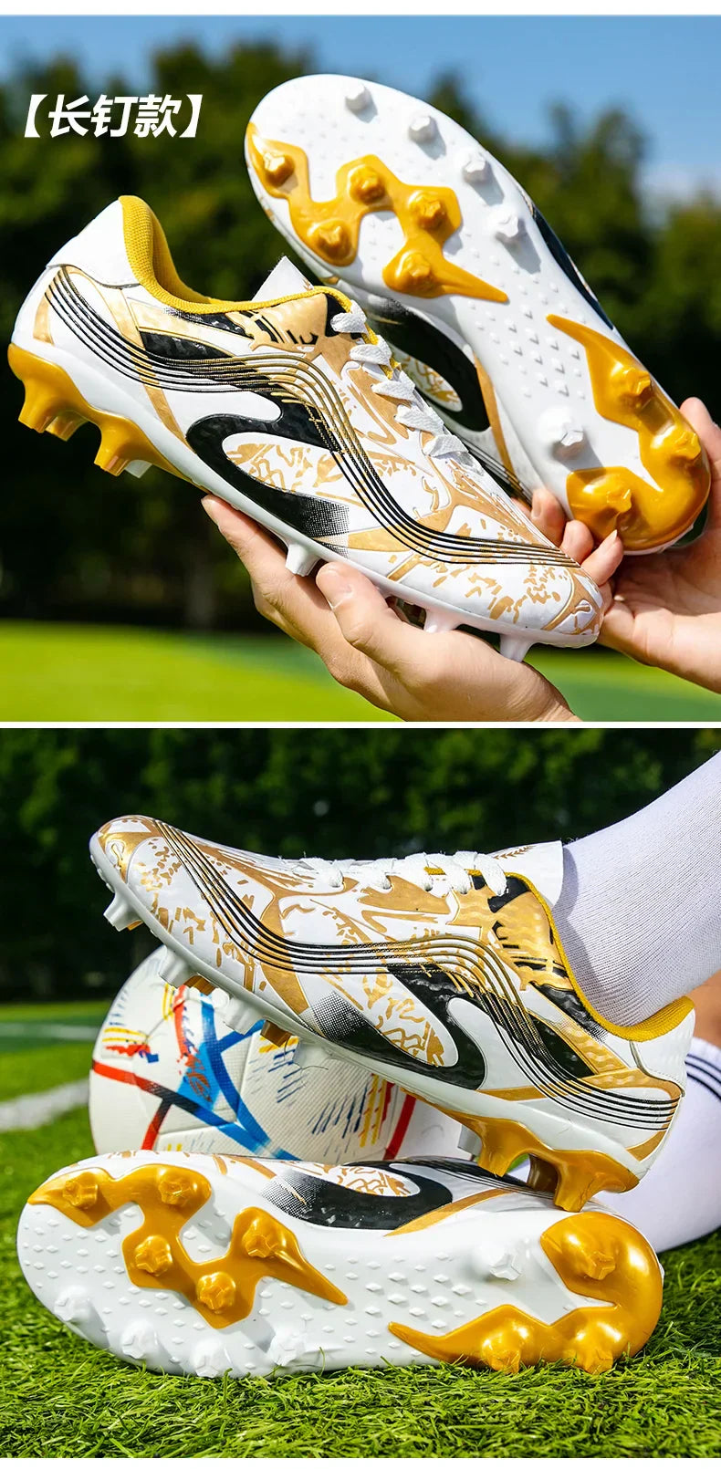 Football Boots Boys Professional  Soccer Shoes Kids Athletics Training Shoes Sports Shoe Girls Outdoor Spikes Chuteira De Campo