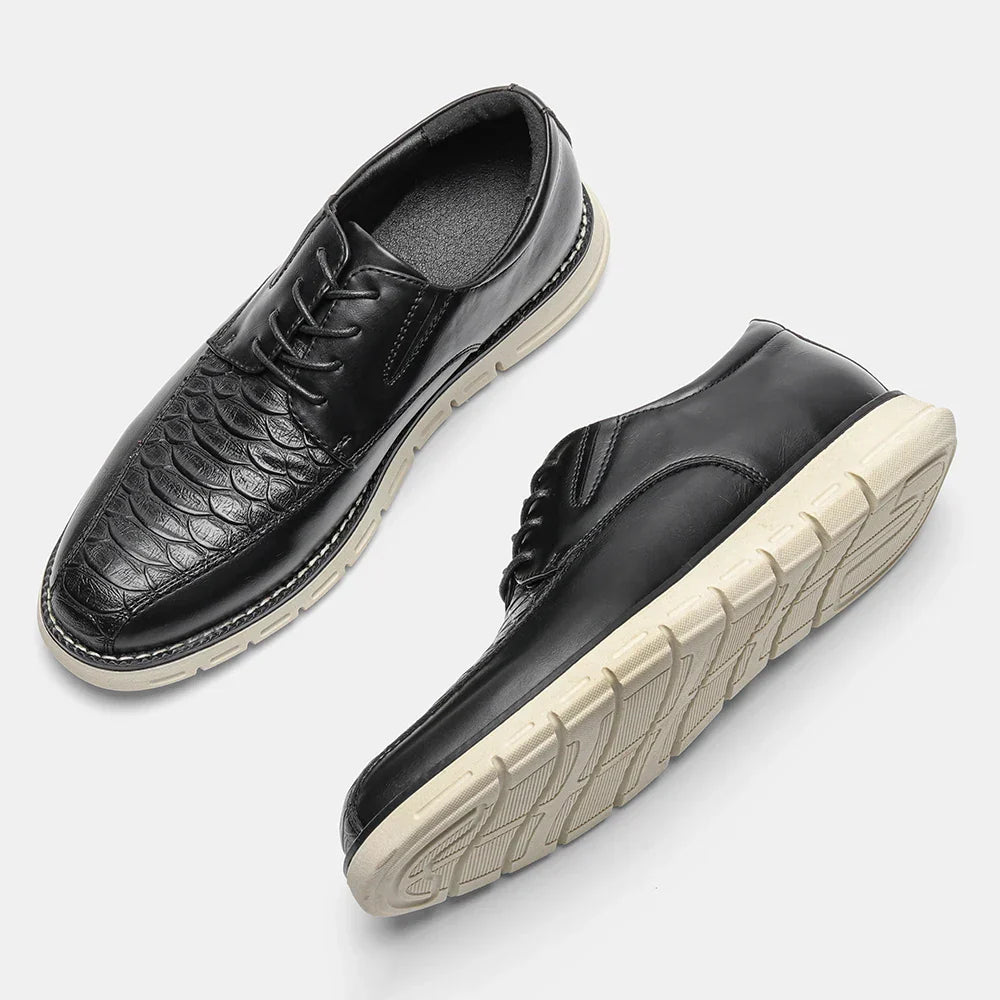 Fashion Brogue Men's Shoes Comfortable 2025 Brand Casual Shoes Men