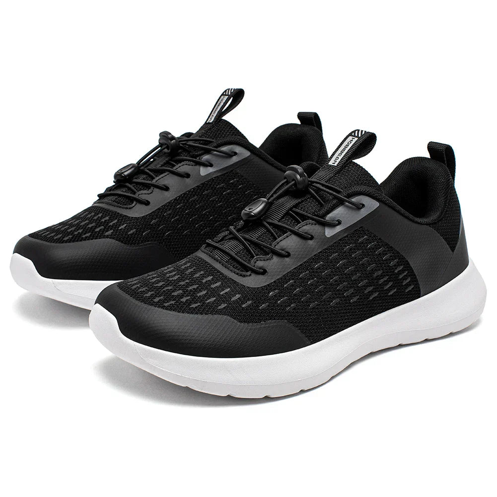 Wide Toe Running Shoes for Men Women Elastic Band Non Slip Sneakers Comfortable Walking Shoes