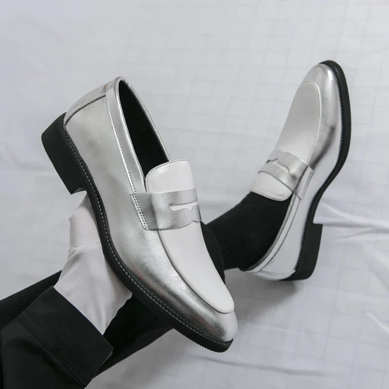 Men Shoes for Wedding Moccasins 2025 New Loafers for Men Breathable Man Slip on Flats Leisure Walk Driving Shoes Walking Shoes