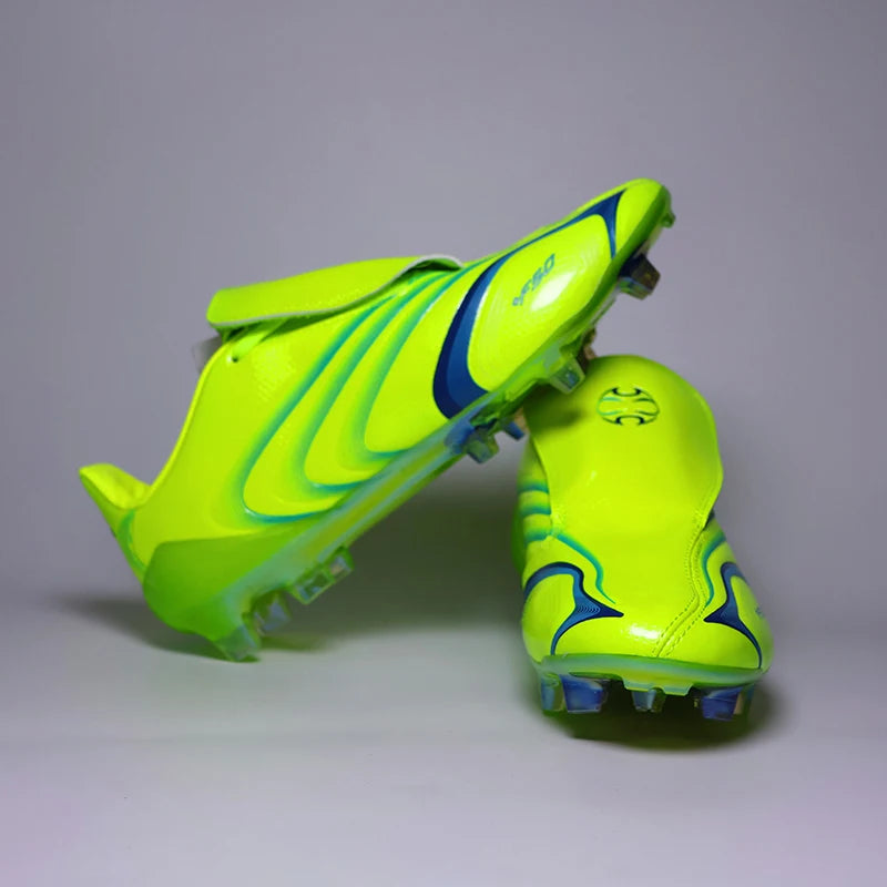 High Quality Mens Soccer Shoes F50 Training Non-Slip Turf Soccer Cleats Boys TF/FG Football Sneakers Chuteira Campo 39-45