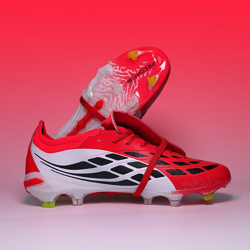 PD26 High Quality Mens Football Boots Boys Training Studded Fast Soccer Cleats Outdoor Non Slip Football Shoes for Man 35-45