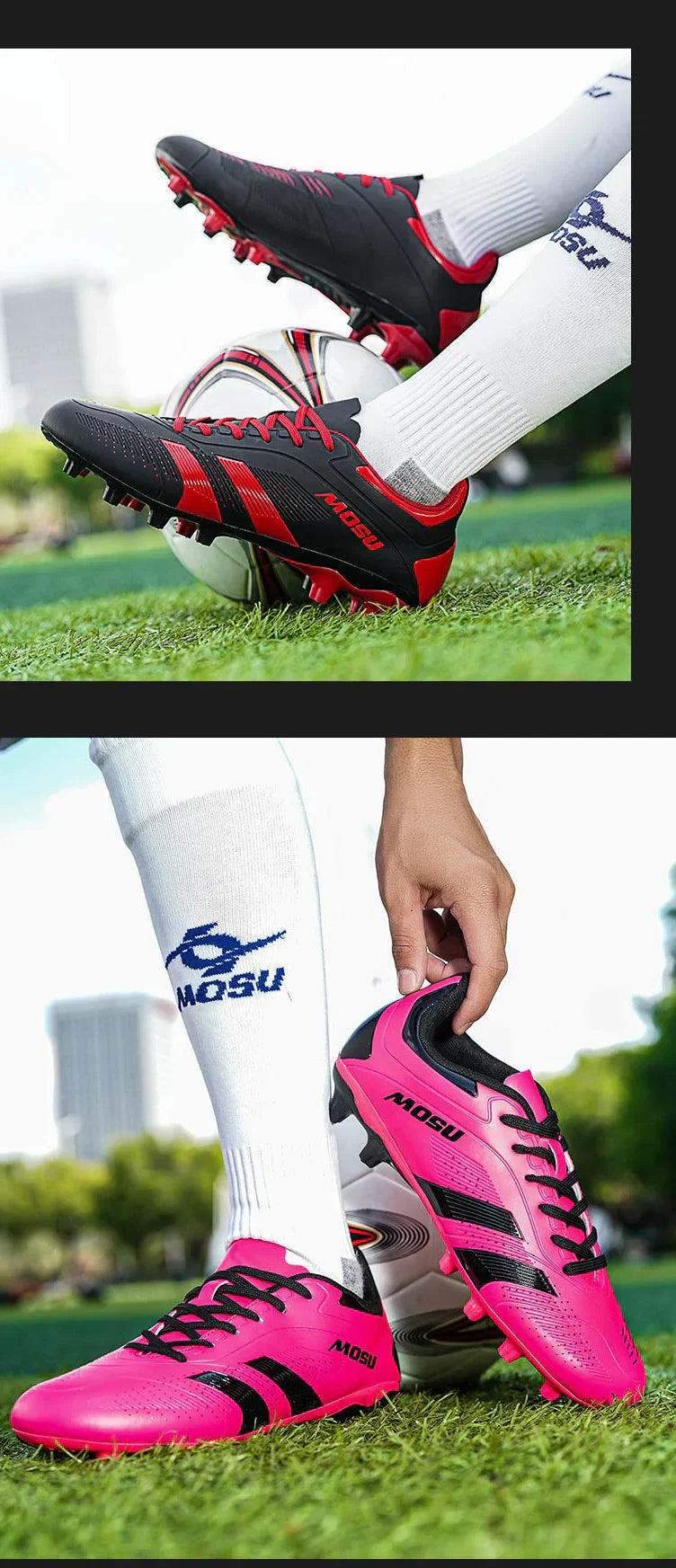 New Men's And Women's Football Shoes, Indoor And Outdoor Sports Shoes With Long Nails And Broken Nails For Football Training Mat