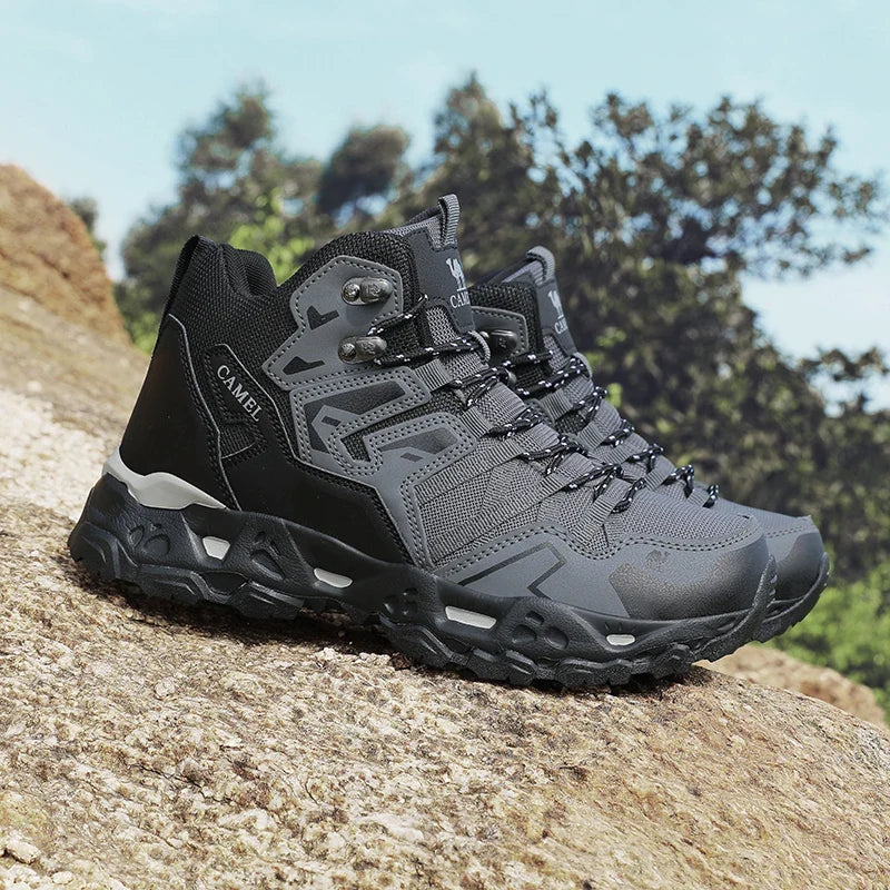 New Hiking Shoes Unisex Outdoor Sports Shoes Camping Boots Ladies Waterproof Walking Shoes Non-slip Professional Trekking  Shoes