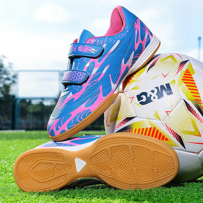New Men Kids Match Grass Boys Professional Soccer Shoes Football Boots Ultralight Cleats Non-Slip Training Shoes Drop Shipping