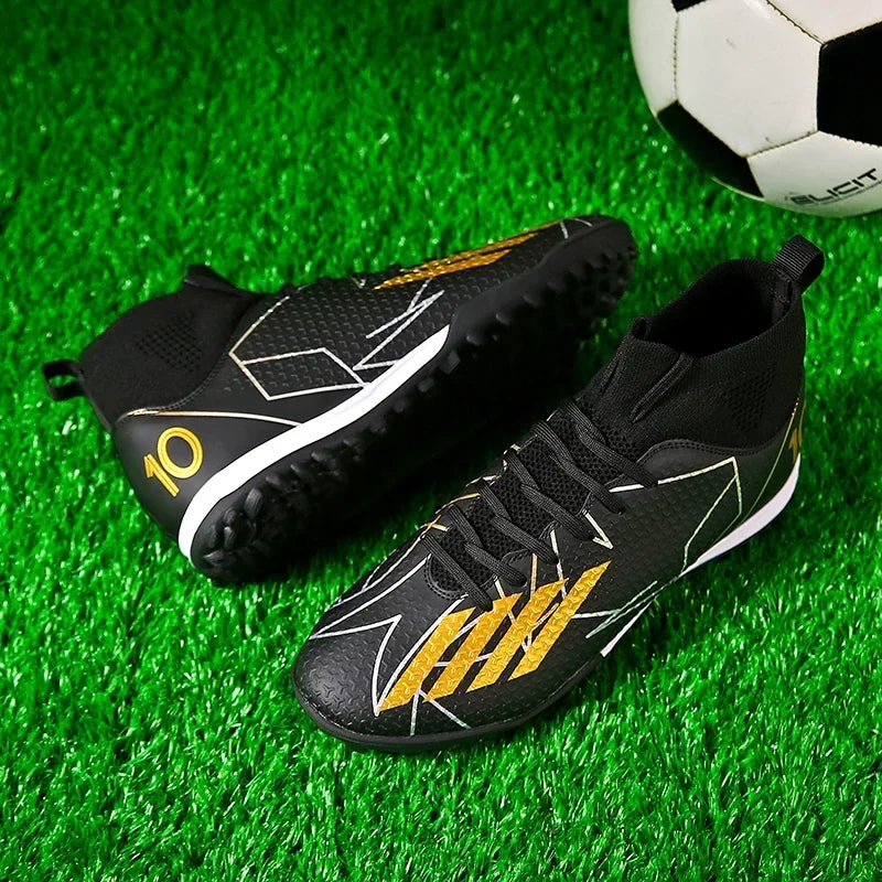 New Unisex Football Boots Professional Non-slip Soccer Shoes Outdoor Drop Shipping Futsal Match Training Sport Sport Sneakers