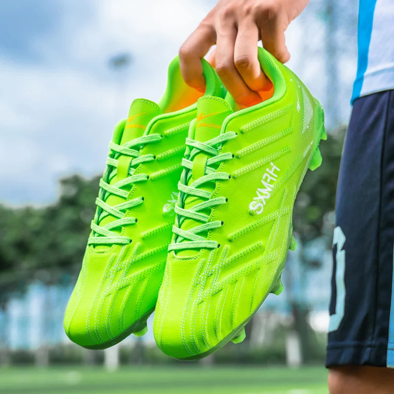 Double Star 2026 New AG Soccer Cleats Low-Top Ultralight Professional Training Outdoor Men's Football Boots Size 35-45