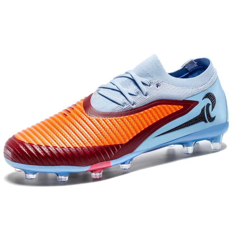 Professional Football Shoes Low-top Soccer Field Cleats Outdoor Breathable Athletic Spikes Youth Boys Football Shoes Unisex New