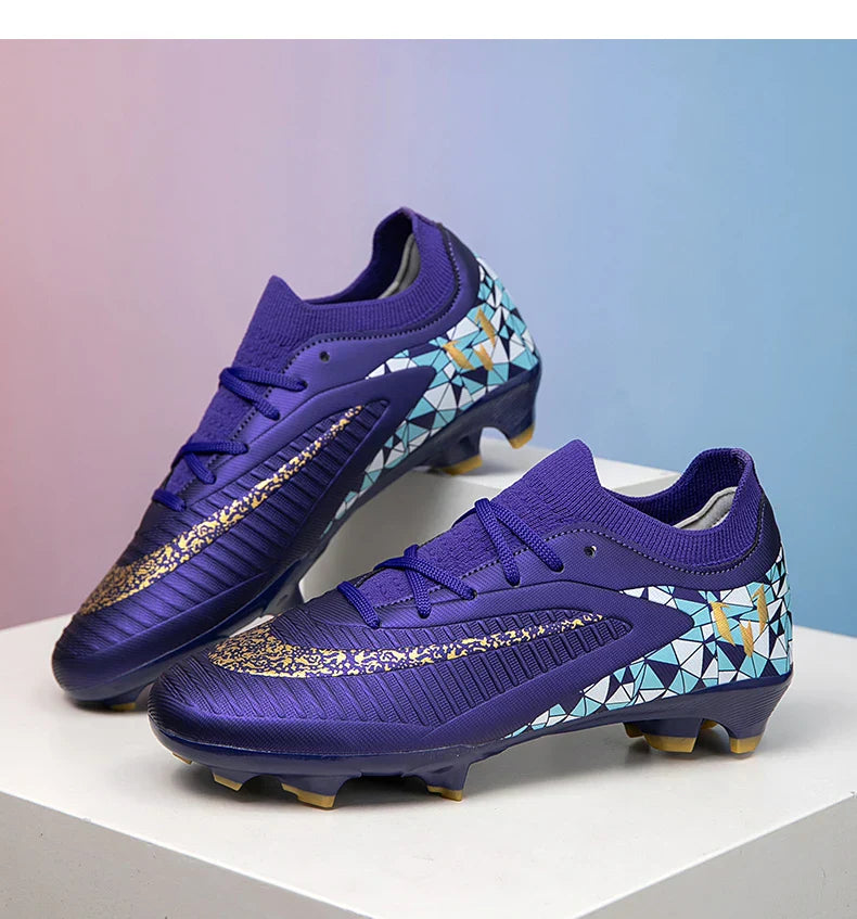 New Kid Match Boys Professional Non-Slip Comfortable Football Boots Sneakers Match Soccer Shoes Outdoor Sports Shoes Unisex