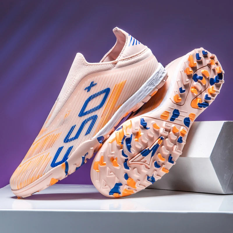 New Men Soccer Shoes Indoor Cleats Sport Futsal Training Match Grass Ultralight Sport Comfortable Adult Non-Slip Football Boots