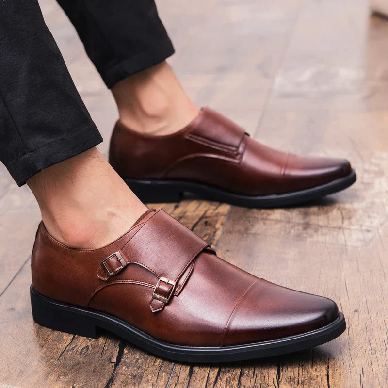 Men Oxfords Shoes Genuine Leather Luxury Men Dress Shoes Lace Up British Business Casual Shoes Men Wedding Shoes Chaussure Homme