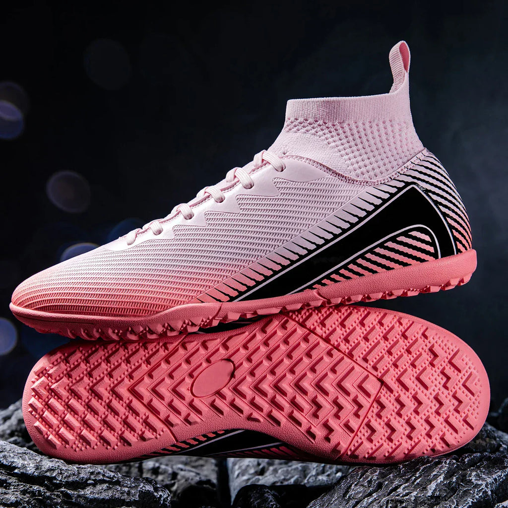 High Performance Adult Soccer Shoes Unisex for Outdoor Indoor Artificial Grass with Studs football shoes for boys  Sole spikes